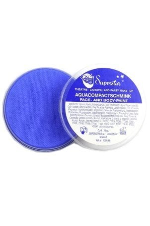 Feestbazaar Aqua compact schmink blauw nr.112