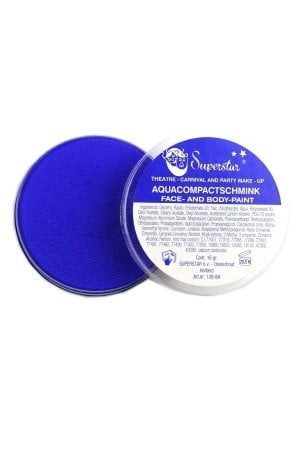 Feestbazaar Aqua compactschmink donker blauw nr.043