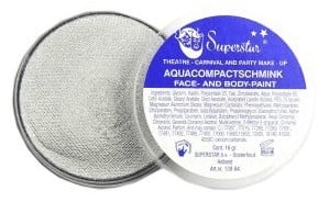 Feestbazaar Aqua compactschmink zilver 16gr nr.56