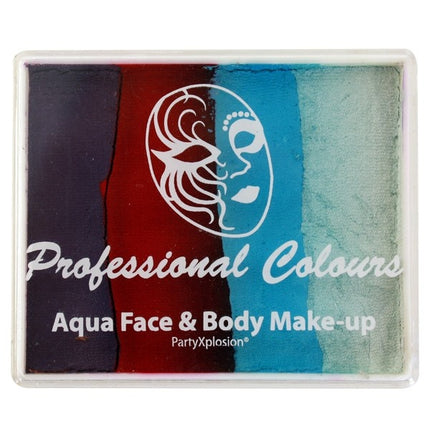 Feestbazaar Aqua Face & Body Make Up 4 Kleuren (50gr)