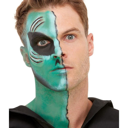 Feestbazaar Aqua make-up set Alien met wonden