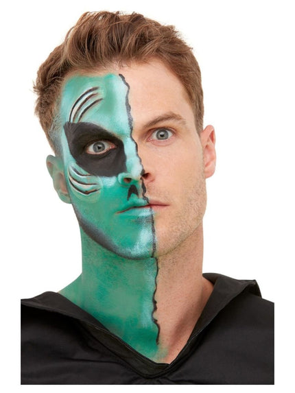 Feestbazaar Aqua make-up set Alien met wonden