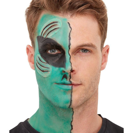 Feestbazaar Aqua make-up set Alien met wonden