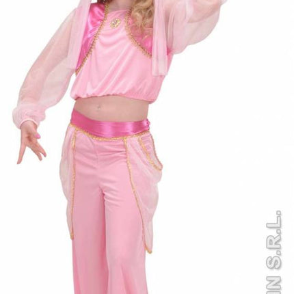 Feestbazaar Arabische schone pink kind