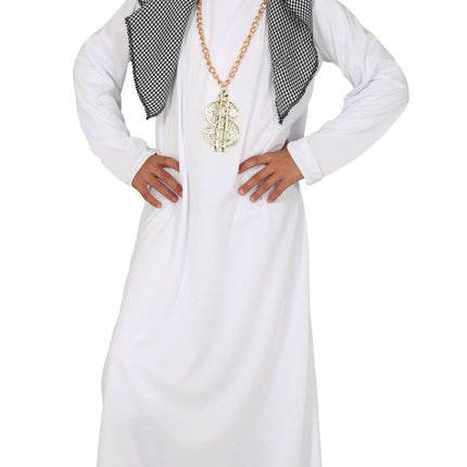 Feestbazaar Arabische Sjeik Kostuum Kind