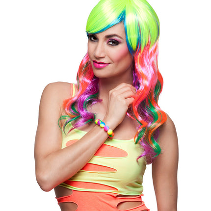 Feestbazaar Armband Fusion Neon Multicolour