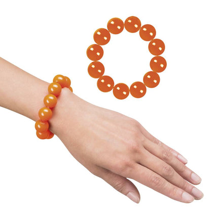 Feestbazaar Armband oranje