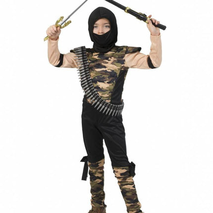 Feestbazaar Army Ninja Pak Kind