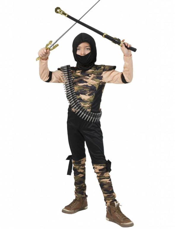 Feestbazaar Army Ninja Pak Kind