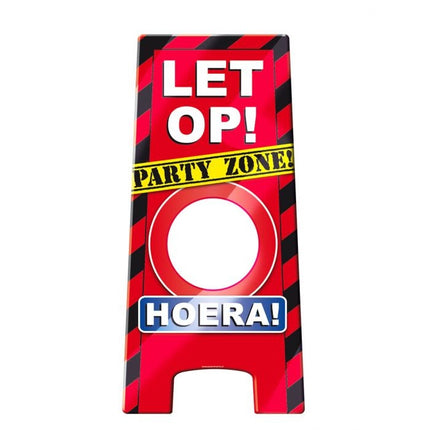 Feestbazaar Attentiebord Party Zone Blank