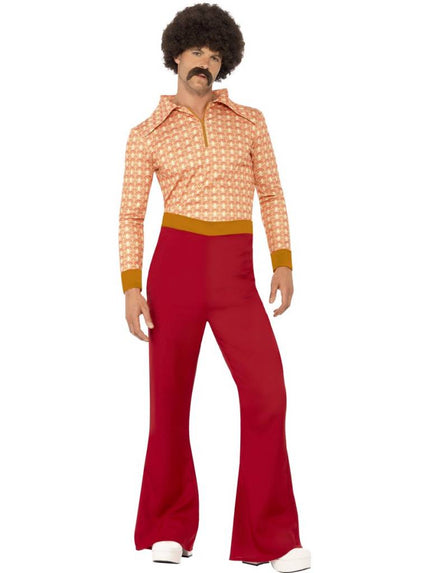 Feestbazaar Authentieke 70's retro kostuum man