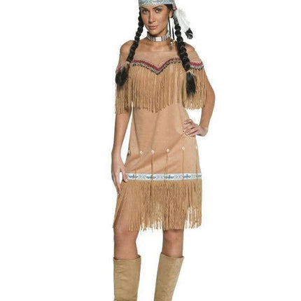 Feestbazaar Authentieke western Indiaanse jurk