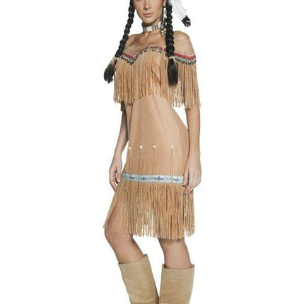 Feestbazaar Authentieke western Indiaanse jurk