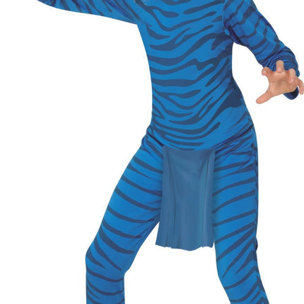 Feestbazaar Avatar Kostuum Kind Blauw