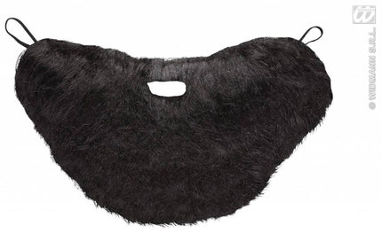 Feestbazaar Baard met snor zwart
