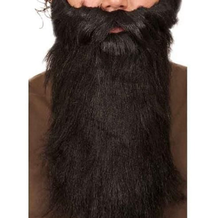 Feestbazaar Baard zwart lang