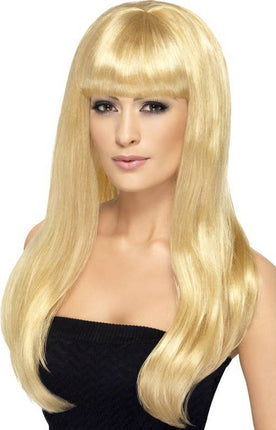 Feestbazaar Babelicious pruik blond