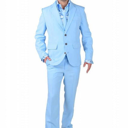 Feestbazaar Baby blue kostuum man