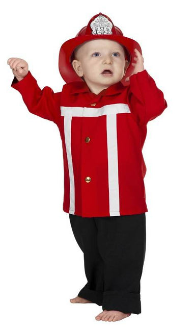 Feestbazaar Baby Brandweerpakje