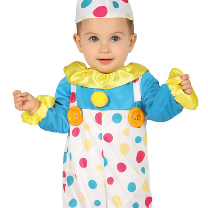 Feestbazaar Baby Clownspakje
