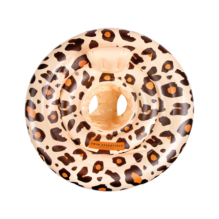 Feestbazaar Baby Float Panterprint Beige