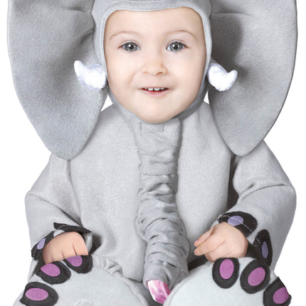 Feestbazaar Baby Olifanten pakje