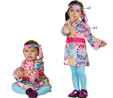 Feestbazaar Baby Peuter Hippie jurkje Linde
