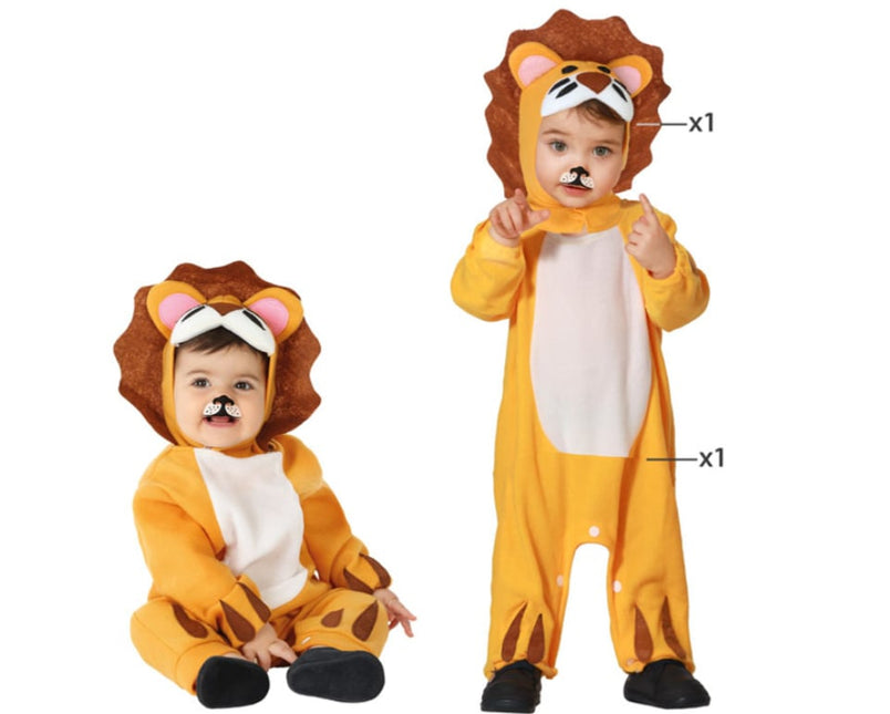Feestbazaar Baby Peuter Leeuwenpakje Kali