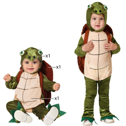 Feestbazaar Baby Peuter Pakje Schildpad
