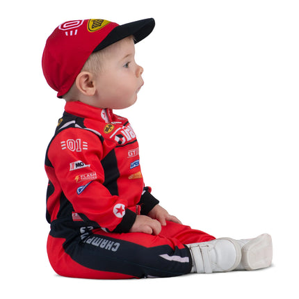 Feestbazaar Baby Racepakje Rood Francesco