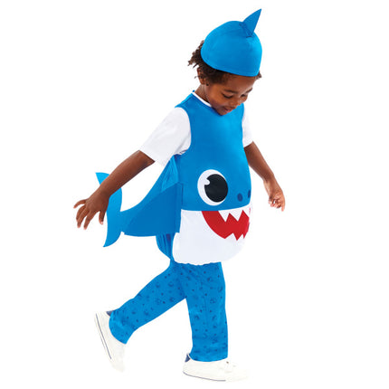 Feestbazaar Baby Shark Kostuum Peuter Blauw