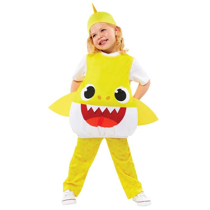 Feestbazaar Baby Shark Kostuum Peuter Geel
