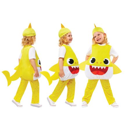 Feestbazaar Baby Shark Kostuum Peuter Geel