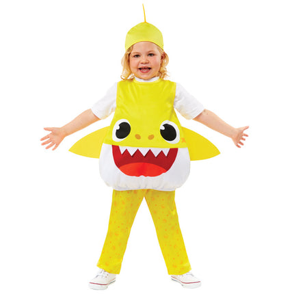 Feestbazaar Baby Shark Kostuum Peuter Geel