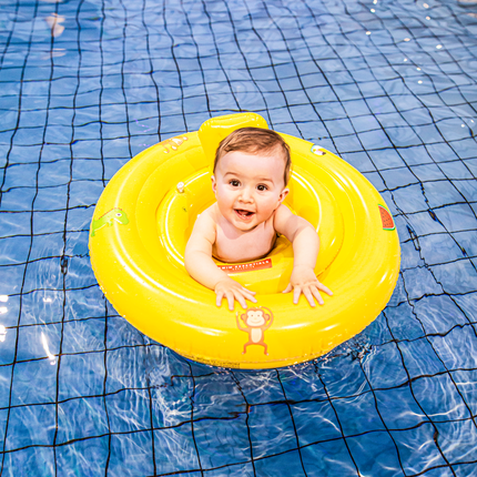 Feestbazaar Baby Zwemband Geel Zomer
