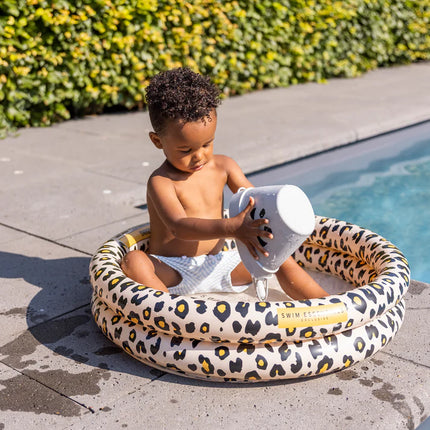 Feestbazaar Babyzwembad Beige Panterprint
