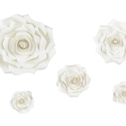 Feestbazaar Backdrop ‘Bloemen mix’ Light Cream