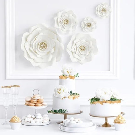 Feestbazaar Backdrop ‘Bloemen mix’ Light Cream
