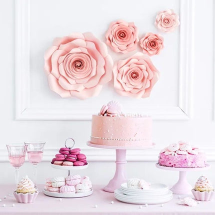 Feestbazaar Backdrop ‘Bloemen mix’ Roze
