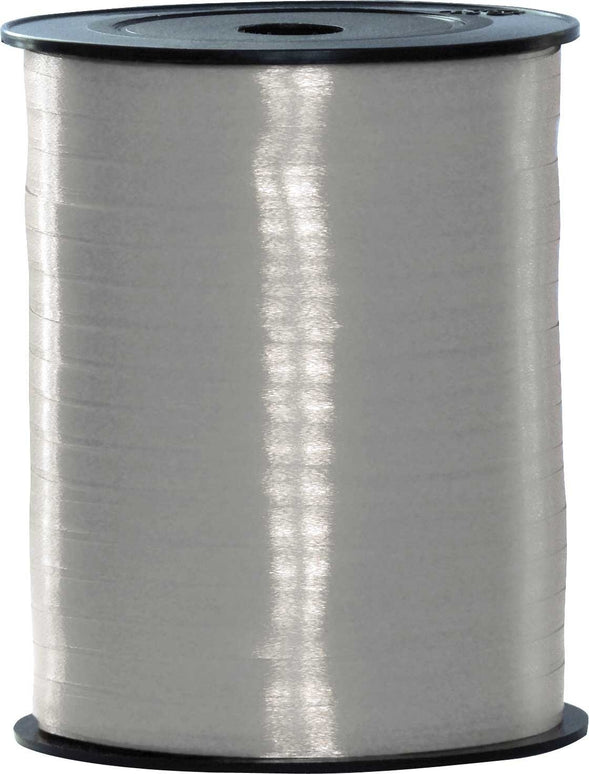 Feestbazaar Ballon decoratie lint zilver 500m