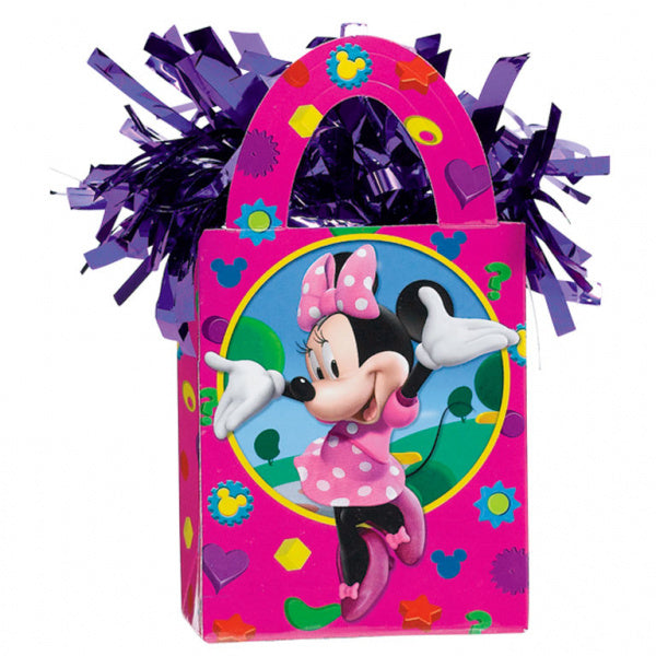 Feestbazaar Ballon Gewicht Minnie Mouse Tasje - 156 gram