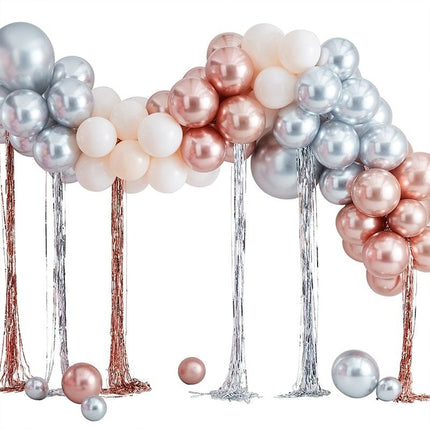 Feestbazaar Ballonboog Set Fancy Metallic