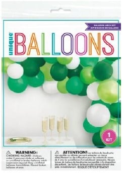 Feestbazaar Ballonboog Set Groen Jungle (40st)