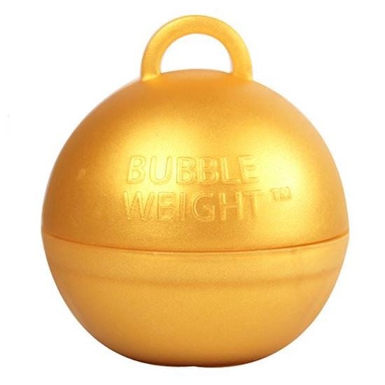 Feestbazaar Ballongewicht Bubble Goud - 35 gram