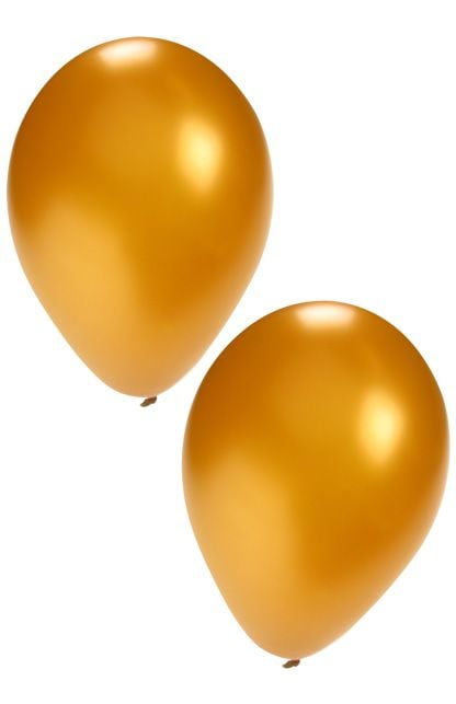 Feestbazaar Ballonnen 50x goud