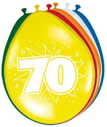 Feestbazaar Ballonnen '70' (8 st)