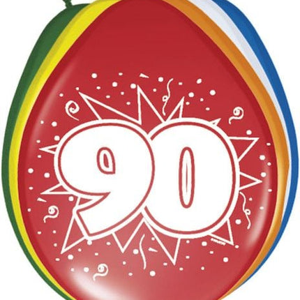 Feestbazaar Ballonnen '90' (8 st)