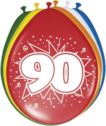 Feestbazaar Ballonnen '90' (8 st)