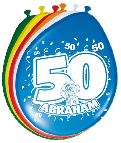 Feestbazaar Ballonnen Abraham (8 st)