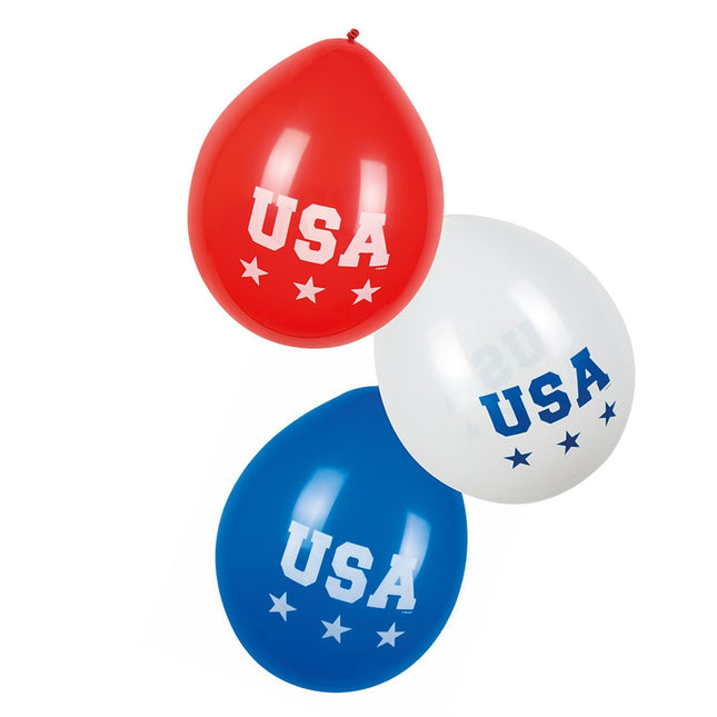 Feestbazaar Ballonnen Amerika USA (6st)